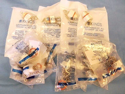 12 NEW Kings KN-89-05 Silver-Plated Type-N Cap & Chain - Image 1 of 3