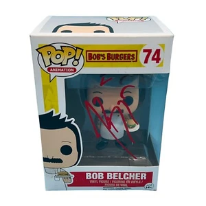 H. Jon Benjamin Signed Bob's Burgers Bob Belcher 74 Funko Pop, No Cert - Picture 1 of 9