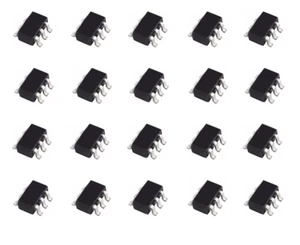 Paquete de 20 piezas SOT23-6 6 pines chip SMD SOT-23-6 miniatura pequeño nano DW01 DW01A - Imagen 1 de 10