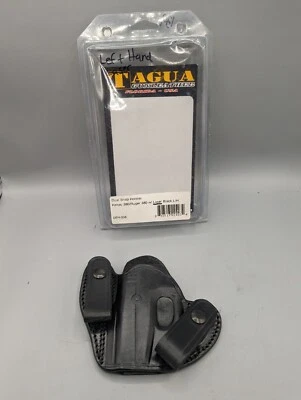 Tagua DSH-006 Dual Snap Holster Keltec 380 / Ruger 380 w/ Laser Black Left Hand - Image 1 of 4