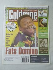 Goldmine Magazine Issue 546 Vol 27 No 13 June 29 2001 Fats Domino