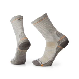 Smartwool Hike Light Cushion Men's Crew Socks, Ash, Large - Picture 1 of 1