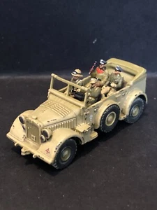 Horch alemán 901 1/72 Segunda Guerra Mundial con figuras Rommel. Resina pintada. 3800 modelos en oferta - Imagen 1 de 10