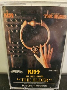 KISS (Music From) The Elder 1981 CASSETTE TAPE PAUL STANLEY GENE SIMMONS ROCK - Picture 1 of 6