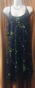 Killstar Magic Slumber Dress Black Potion Bottles Pattern Size S BNWT - Picture 1 of 12