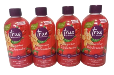 (4x420ml ) by tetesept Magischer Winterzauber PFLEGENDES SCHAUMBAD WINTERBEERE - Bild 1 von 4
