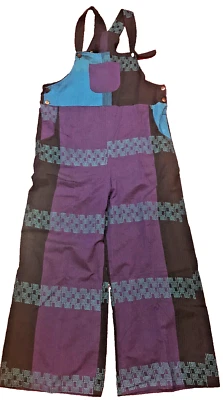 Nuevo con etiquetas FUNKY STUFF funky boho hippie algodón MONO MAMELUCO MONO JUMPER XL 12 Foto 1 de 4