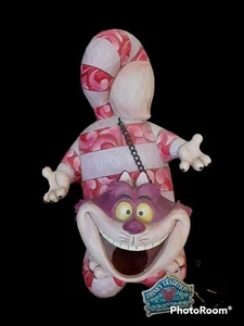 "Jim Shore Enesco 4016543 Disney Cheshire gatto Alice nel paese delle meraviglie casa per uccellini 10" - Foto 1 di 13