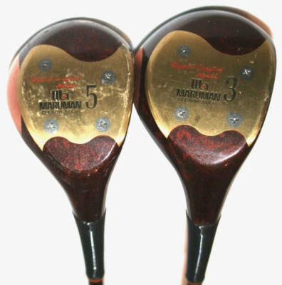Maruman Bigwin Wood Set 3 & 5 with Maruman stiff flex graphite shafts - Image 1 of 4