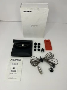 Auriculares Essonio para Android IOS con cable cerámica cancelación de ruido IPX7 - Imagen 1 de 19