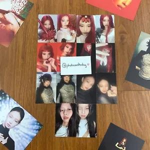 JENNIE RUBY 1ST STUDIO ALBUM PHOTOCARD ALL VERSION GENUINE BLACKPINK OFFICIAL PC - Picture 1 of 48