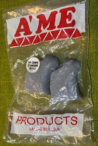 NOS Vintage 1980s A’ME USA Gray Hoods for DIA-COMPE 144 NON AERO BRAKE LEVERS - Picture 1 of 2