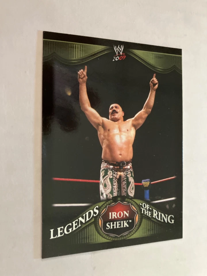 the iron sheik 2009 Topps legends of the ring inserir cartão de luta livre ver digitalização - Imagem 1 de 1