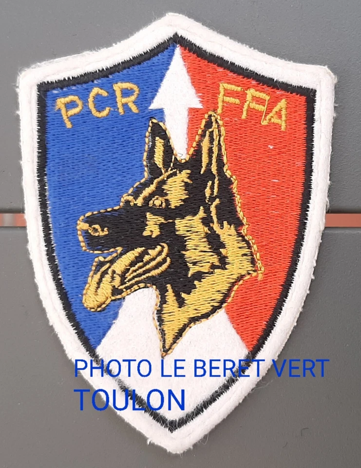 Insigne tissu Peloton Cynophile Régional FFA Allemagne 1970-80 ORIGINAL patch - Photo 1/2