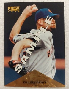 1996 Pinnacle Sample #2 Bill Pulsipher New York Mets
