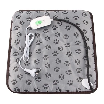 Almohadilla térmica ajustable para gato perro mascota calentador eléctrico cama impermeable Foto 1 de 4