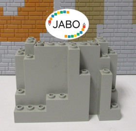 (N1/17) Lego 1x 6082 Rock Old Light Grey 6766 6763 6769 6761