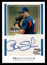 2003 Topps Blue Chips Autographs #TT-BS Brian Slocum  AU