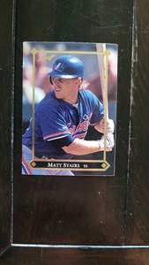 1992 LEAF GOLD ROOKIES MATT STAIRS