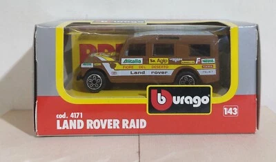I115953 BURAGO 1/43 n. 4171 - Land Rover Raid - Box - Immagine 1 di 3