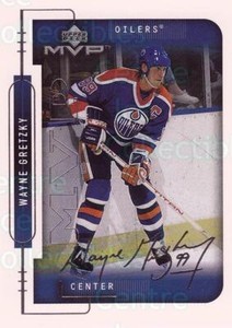 1999-00 Upper Deck MVP Silver Script #1 Wayne Gretzky