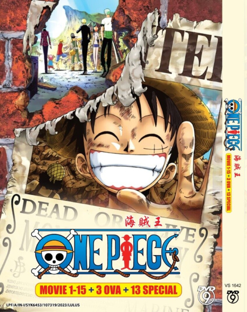 ONE PIECE LAS PELÍCULAS, COLECCIÓN COMPLETA BLU-RAY