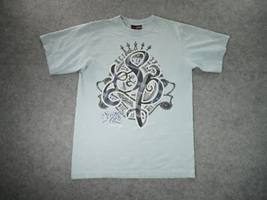 Vintage Y2K Southpole Shirt Size Youth L Blue Graphic Rap 2000s - Picture 1 of 8