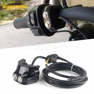 1" in Motorcycle Handlebar Switch Air Ride Suspension Control Kit for Cafe Racer - Picture 1 of 9