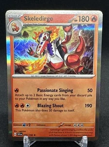 Skeledirge 038/198 Holo Rare Pokemon Card Scarlet and Violet NM/MINT - Bild 1 von 2