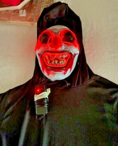 Halloween Máscara Sangrienta Iluminar Disfraz Horror Espeluznante - Imagen 1 de 13