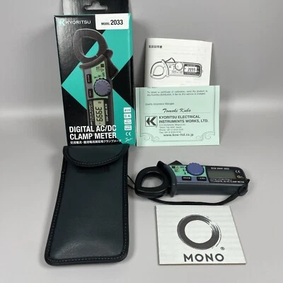 Kyoritsu 2033 Cue Snap AC/DC Current Measurement Clamp Meter New From Japan - Image 1 of 4