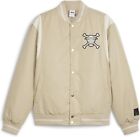 One Piece x Puma Collection Unisex Varsity Jacket Beige Putty 2024  size XS