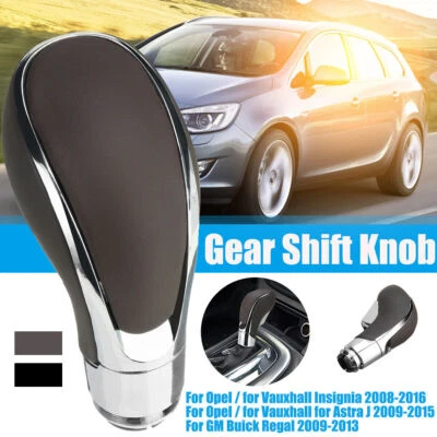 Palanca de cambios de cuero con perilla de cambio para Opel Vauxhall Insignia Astra automática - Imagen 1 de 4
