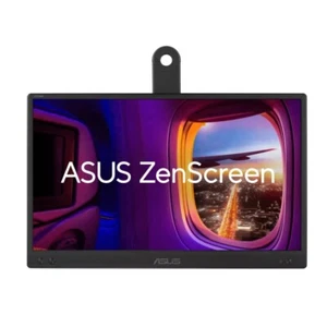 ASUS ZenScreen MB166CR 16" Full HD IPS 60Hz 5ms Portable Monitor - Black - Afbeelding 1 van 6