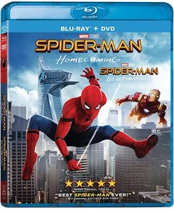 Spiderman HomeComing - Tom Holland; Robert Downey Jr - New BluRAY + DVD - Picture 1 of 2