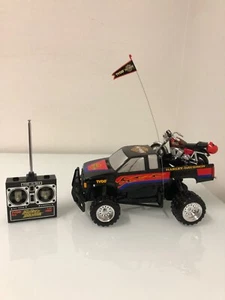 Vintage 9.6v Tyco Bandit Harley Davidson R/C Truck & Controller. TESTED - Picture 1 of 20