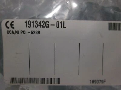 New Factory Sealed National Instruments PCI-6289 Multifunction Analog Input - Image 1 of 2