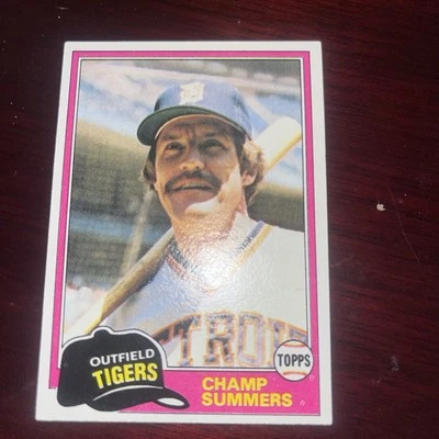 1981 Topps Detroit Tigers You Pick The Player/Card - Image 1 of 4