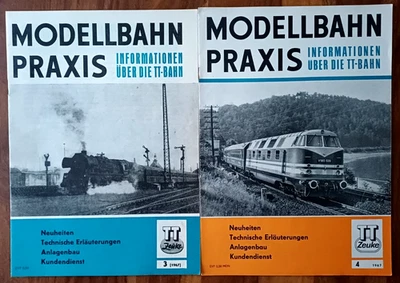 Modellbahn Praxis Zeuke Nr. 3&4 1967 s. Fotos & Text - Bild 1 von 4
