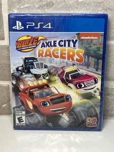Blaze and the Monster Machines: Axle City Racers - PlayStation 4 - Sealed-  NEW - Picture 1 of 6