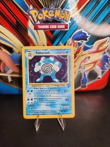 Pokemon TCG - Poliwrath - 15/130 - Base Set 2 - Holo (P5) - Picture 1 of 8