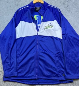 FGCU Charles River Apparel Track Jacket Mens 2XL Blue/White Full Zip Embroidered - Picture 1 of 10