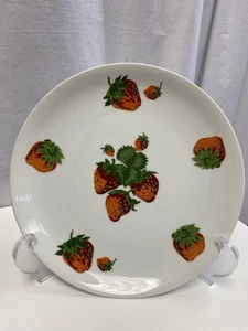 Georges Briard Strawberry Cake Red Wall Art 8” VTG - Picture 1 of 9