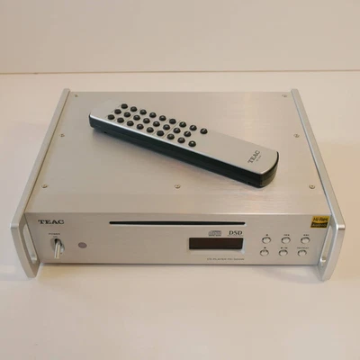 TEAC PD-501HR-S Silber Hi-Res Audio CD Player getestet mit Fernbedienung Japan - Bild 1 von 4