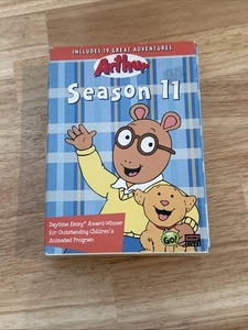 Arthur Season 11 Dvd PBS Animated Children 2008 5-Disc Set Rare Htf - Picture 1 of 3