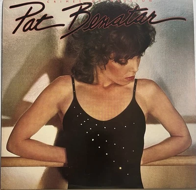 PAT BENATAR LP Crimes of passion 1980 Chrysalis  vinyl Foto 1 de 4