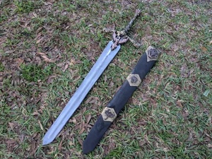 Handmade Eva Foam Blade Of The Avenging Phoenix Longsword With Scabbard - Picture 1 of 17