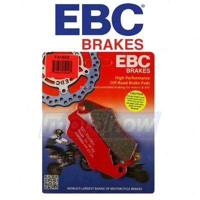 EBC Front X Series Carbon Brake Pads for 1994-2005 Kawasaki KX125 - Brake va - Изображение 1 из 4