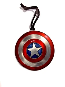 Disney Parks exklusiver Marvel Captain America Schild Feiertag Weihnachtsschmuck - Bild 1 von 4