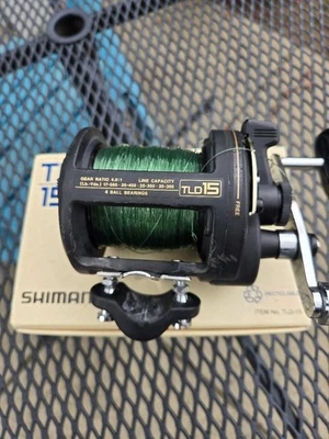 Shimano TLD-15 Lever Drag Reel Good Condition Saltwater Big Game - Image 1 of 4